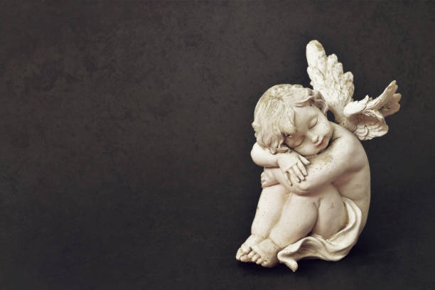 istock Guardian angel on grunge background 976102522