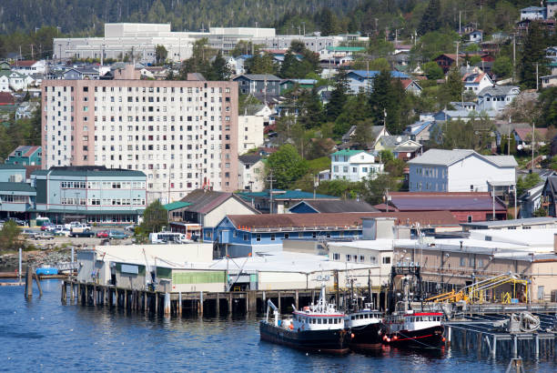 istock Ketchikan Town Piers 976136976