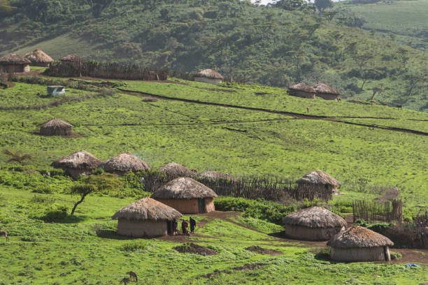 istock Traditional  Masai village 976200412