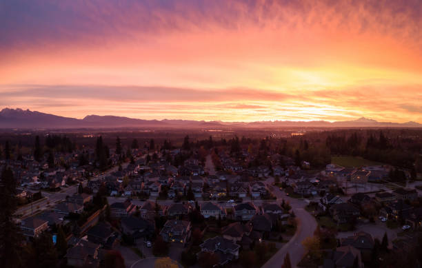 istock Surrey Sunrise Aerial 976207588