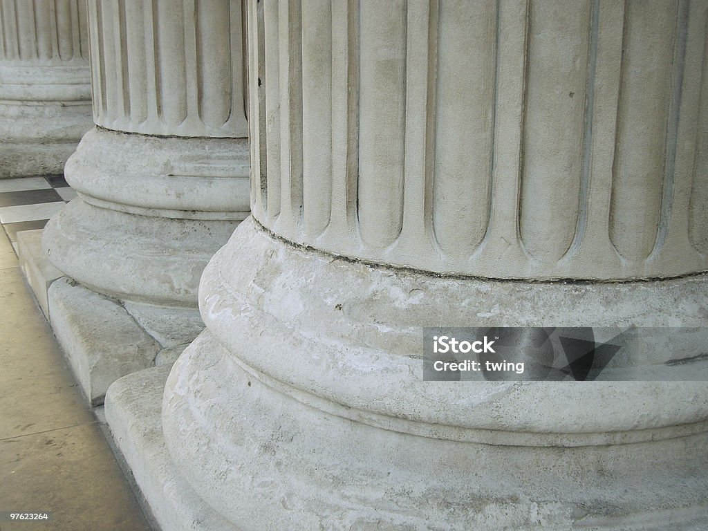 Nahaufnahme, Säulen - Lizenzfrei Anwalt Stock-Foto