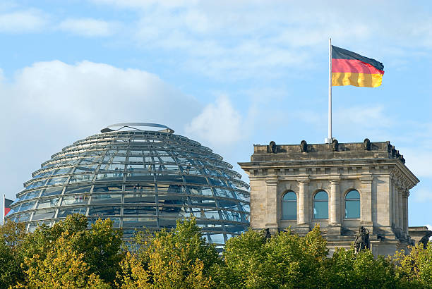 budynek reichstagu w berlinie, niemcy - berlin germany the reichstag german culture contemporary zdjęcia i obrazy z banku zdjęć