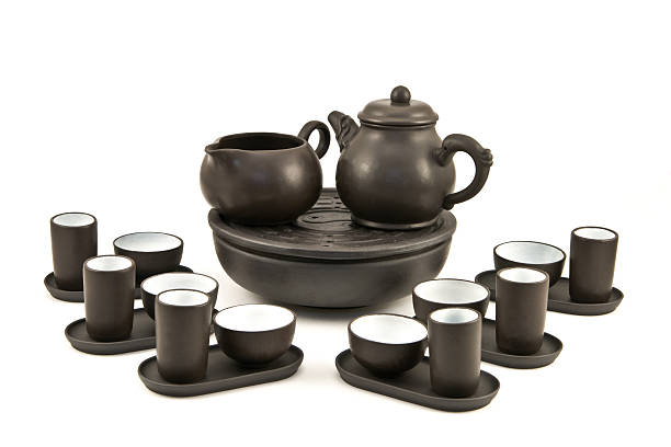 istock Teapot and cups for tea ceremony 97624427