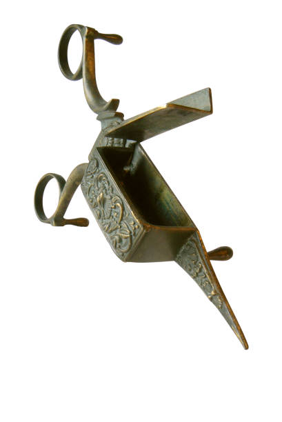 istock antiquity. Candle scissors turned on a white background. 976245336