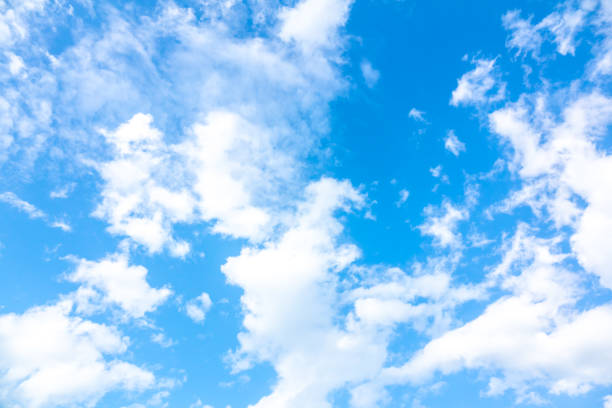istock sky blue or azure sky and cloud on bright daytime of sun 976262654