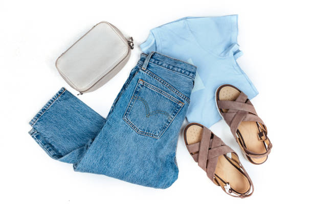 istock Stylish female clothes set. 976276356