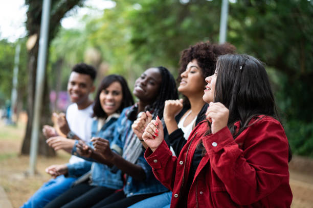 istock Young Friends Having Fun in the Park 976279994