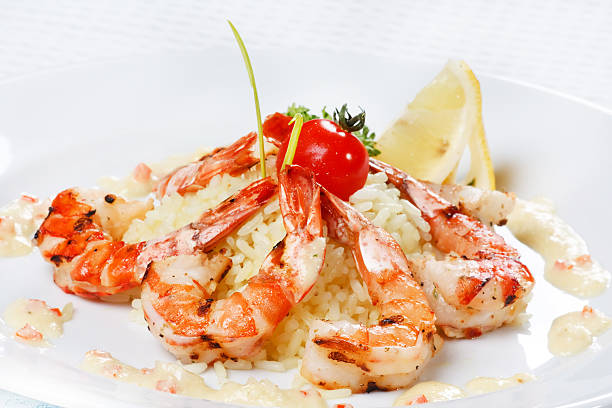 istock king tiger prawn shrimp with rice 97628813