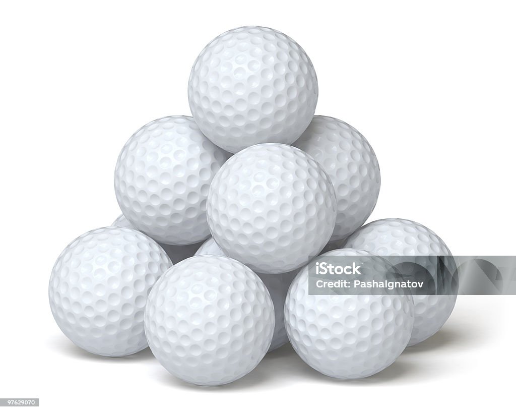 Balle de Golf - Photo de Balle de golf libre de droits