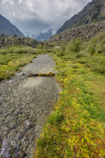 istock Brook in Akkem valley. Altai mountain. Russia 976305930