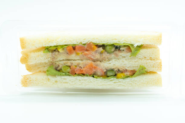 istock delicious sandwich on white background for meal food 976311328