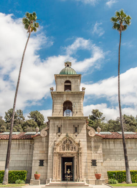 Located in Whittier, CA, at the Rose Hills Chapel.