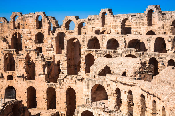 istock Amphitheater in El Jem, Tunisia 976330586