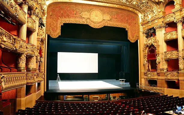 Photo of opera interior