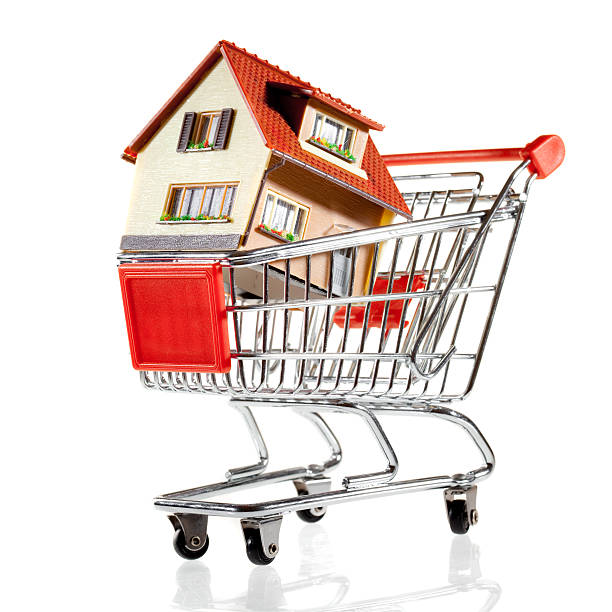 istock shopping cart and house 97634792