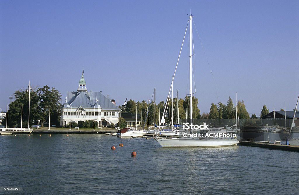 Helsinki-Marina - Lizenzfrei Anlegestelle Stock-Foto