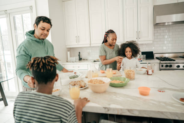 istock Fruits and cereals for kids 976359290