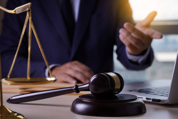 istock law lawyer concept Justice lawyers having team 976370342