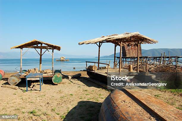 Sea Village Stock Photo - Download Image Now - Backgrounds, Beach, Beauty In Nature