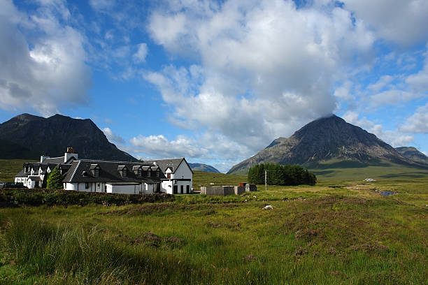 istock idyllic scenery with Kings House Hotel 97641376
