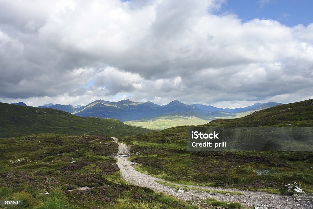 Friedliche West Highland Way - Lizenzfrei Abenteuer Stock-Foto