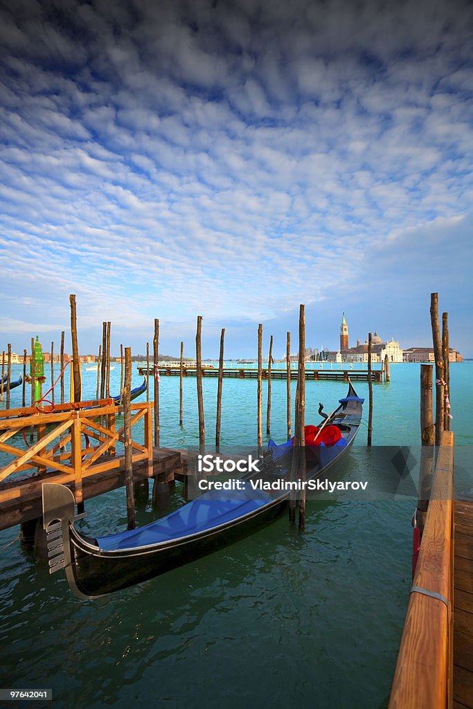 Venedig. - Lizenzfrei Gondel Stock-Foto