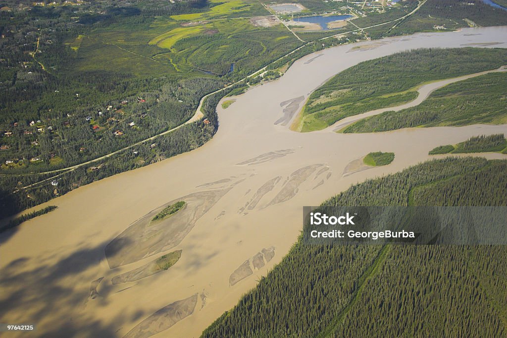 Foto aérea fondos - Foto de stock de Fusionar libre de derechos