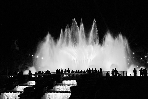 Barcelona magic fountain