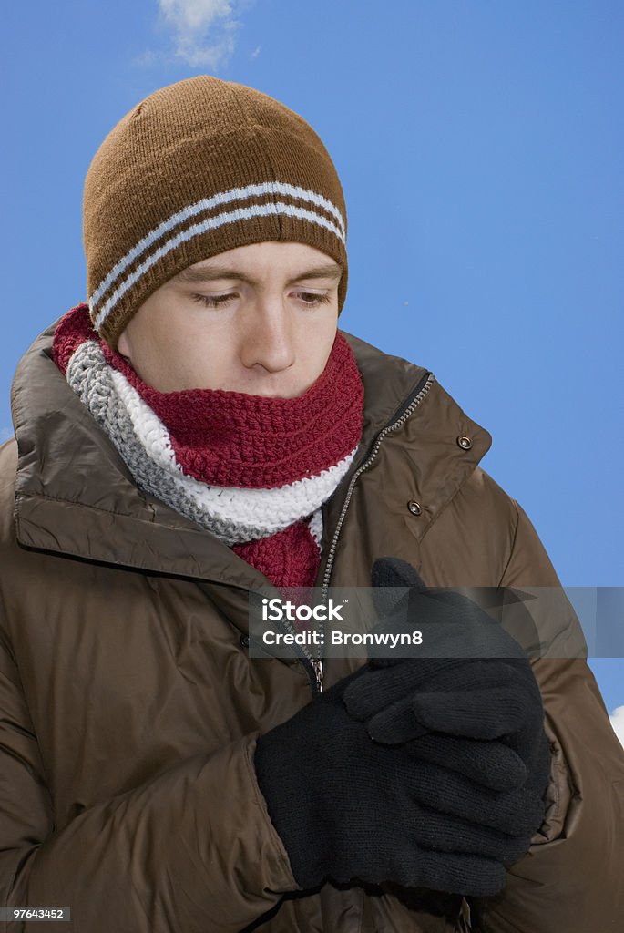 Paré pour l'hiver - Photo de Adulte libre de droits