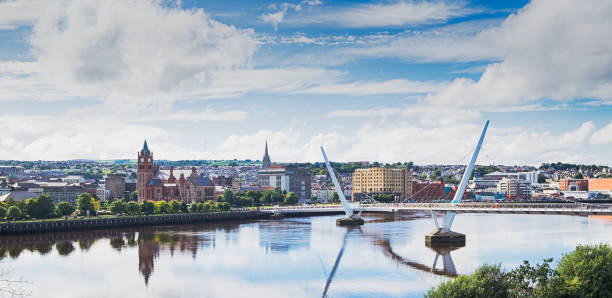 Londonderry, Derry Northern Ireland UK Londonderry, Derry Northern Ireland UK northern ireland photos stock pictures, royalty-free photos & images