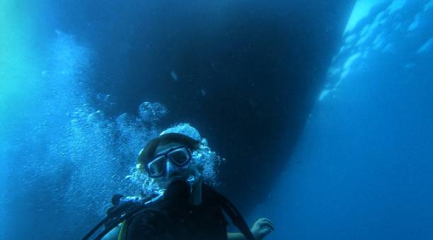 istock Japanese man diving 976467364