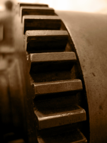 medal printing press wheel.