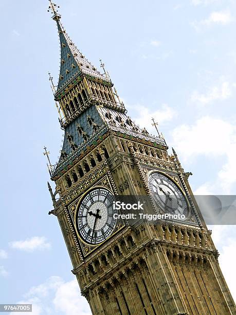 Photo libre de droit de Big Ben En Biais banque d'images et plus d'images libres de droit de Angle - Angle, Angleterre, Big Ben