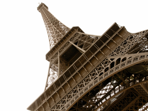 Eiffel Tower Angled