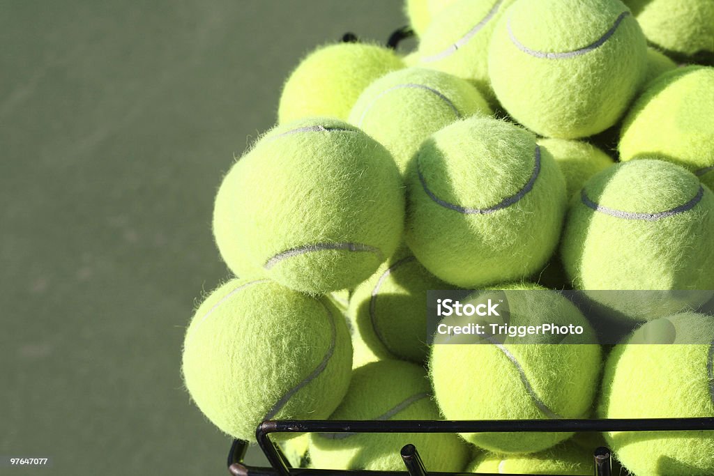 bucket o Bälle - Lizenzfrei Wimbledon Stock-Foto