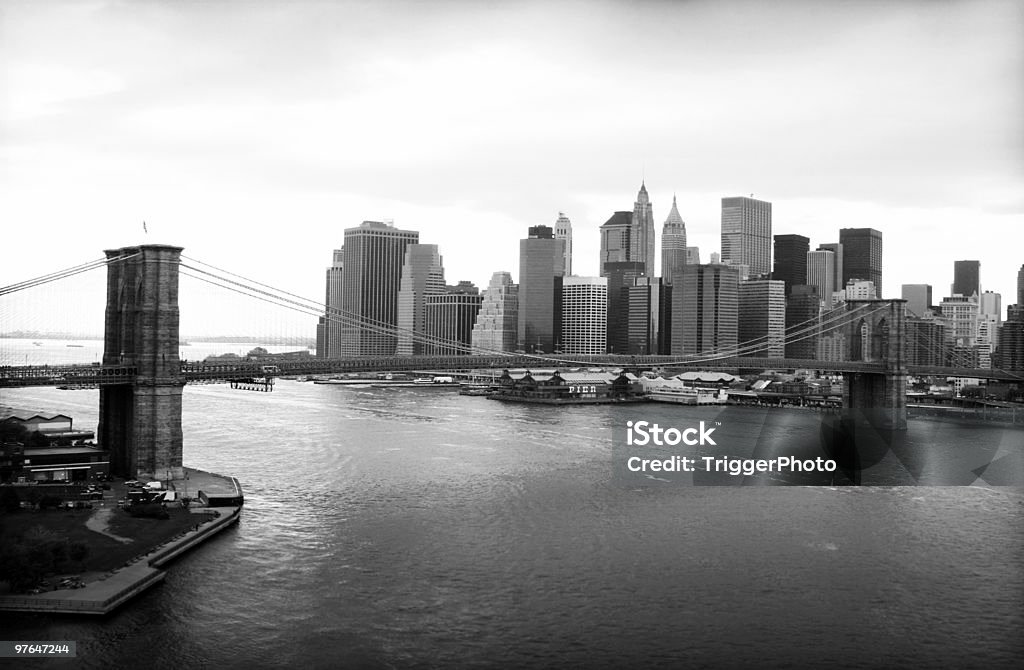 Ponte de Brooklyn - Royalty-free Ao Ar Livre Foto de stock
