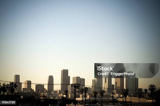 Horizonte De Los Ángeles Foto de stock y más banco de imágenes de Condado de Los Ángeles - Condado de Los Ángeles, Los Ángeles, Distrito central