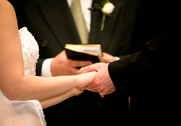 bíblico casamento - church wedding - fotografias e filmes do acervo