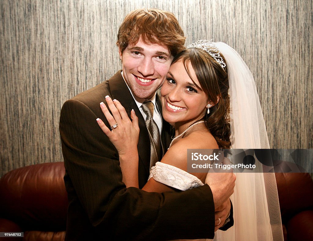 Boda pareja Retratos - Foto de stock de Adulto libre de derechos