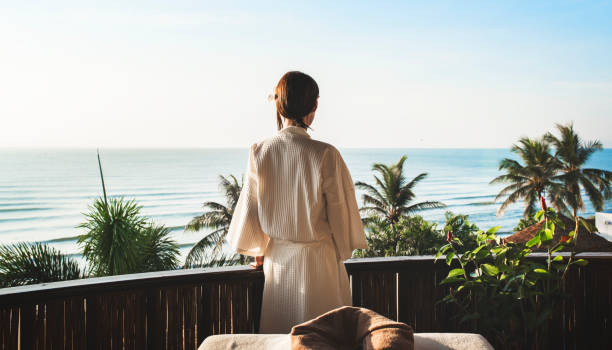 istock Mature woman at a spa 976487194
