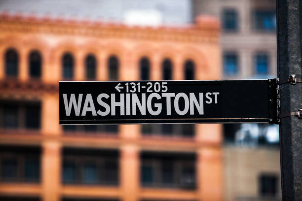 Washington Street Sign