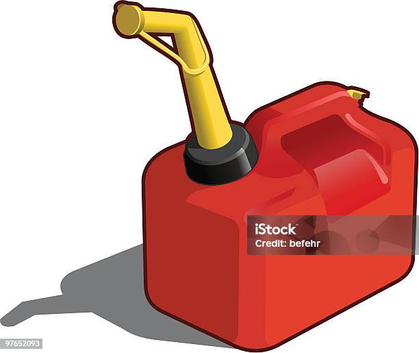 Fuel Container Drawing Gas Or Fuel Container Stock Illustration - Download Image Now - Bank ...