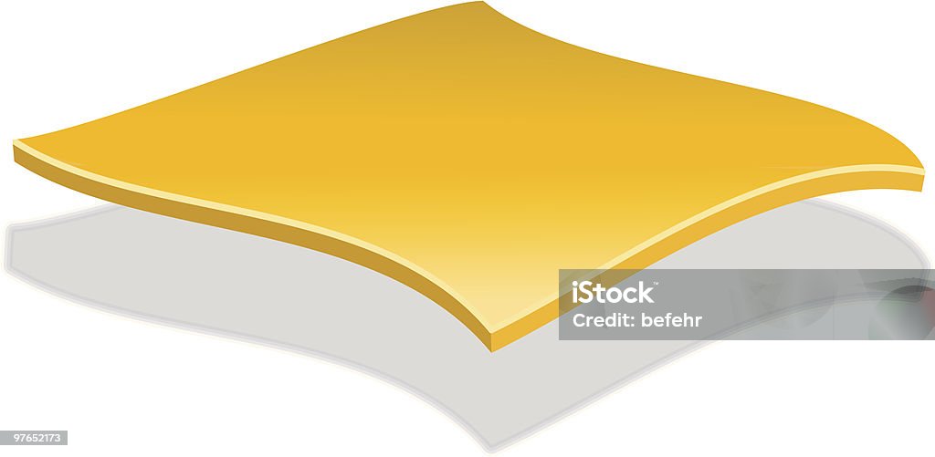 치즈 슬라이스 - 로열티 프리 0명 벡터 아트