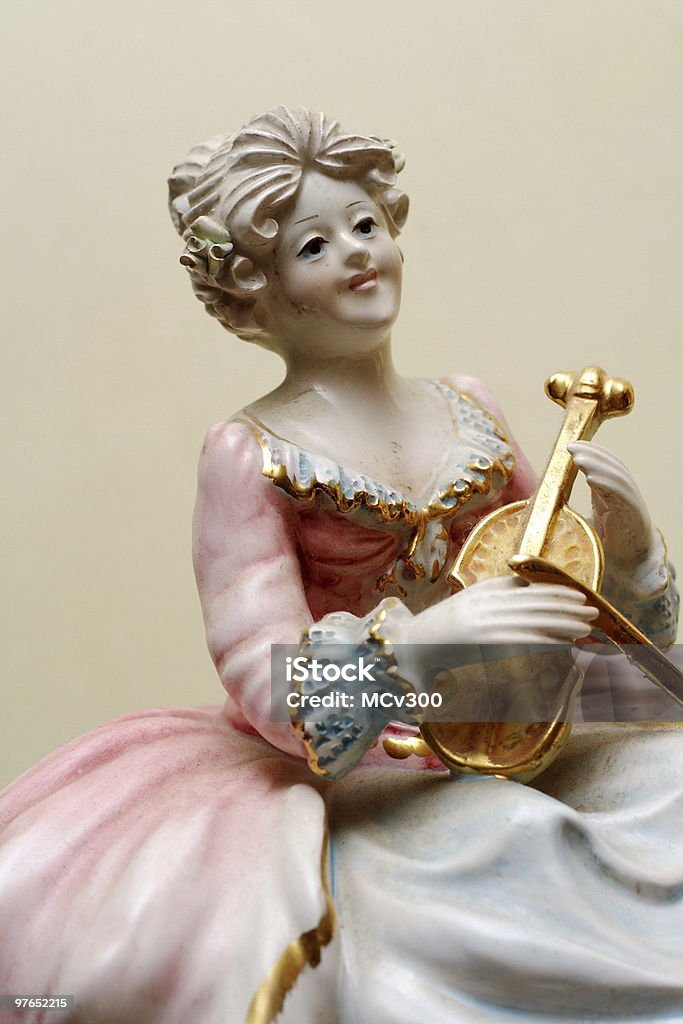 Decorazione per ceramica antico - Foto stock royalty-free di Porcellana