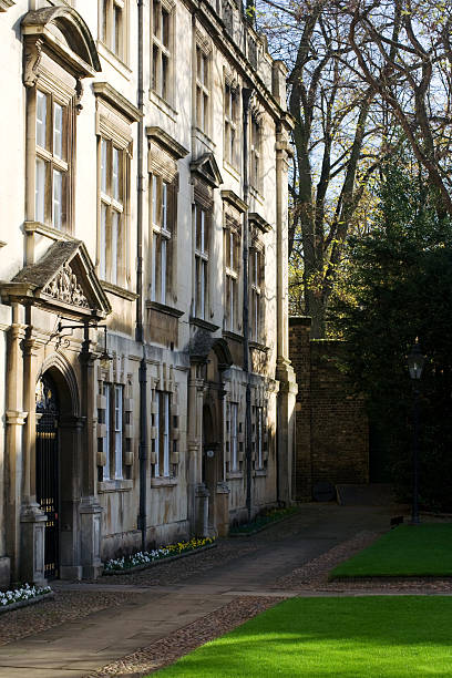istock Facade of dorm at Cambridge, UK 97655192