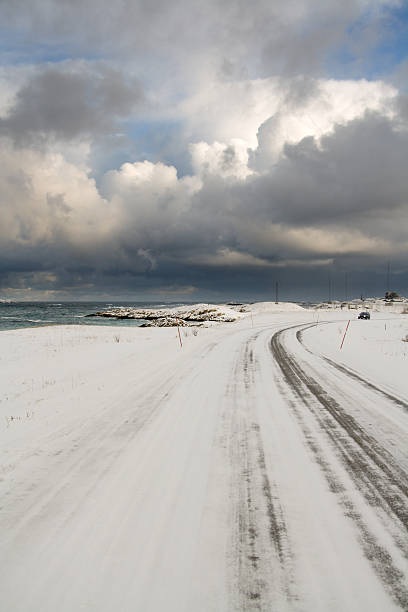 istock Driving out of the storm 97655568