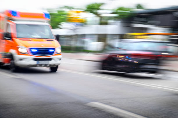 istock Fast ambulance in the city 976557510