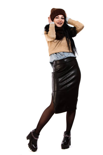istock Pretty young girl in a warm clothes 976557900