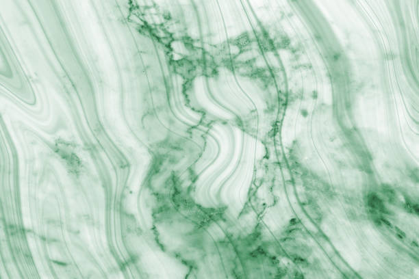 istock Green marble pattern texture abstract background / texture surface of marble stone from nature / can be used for background or wallpaper 976557938