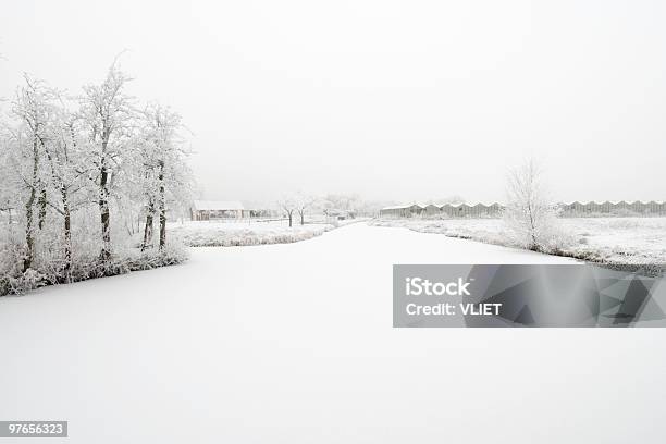 Winterlandschaft Stockfoto und mehr Bilder von Baum - Baum, Bedeckter Himmel, Europa - Kontinent